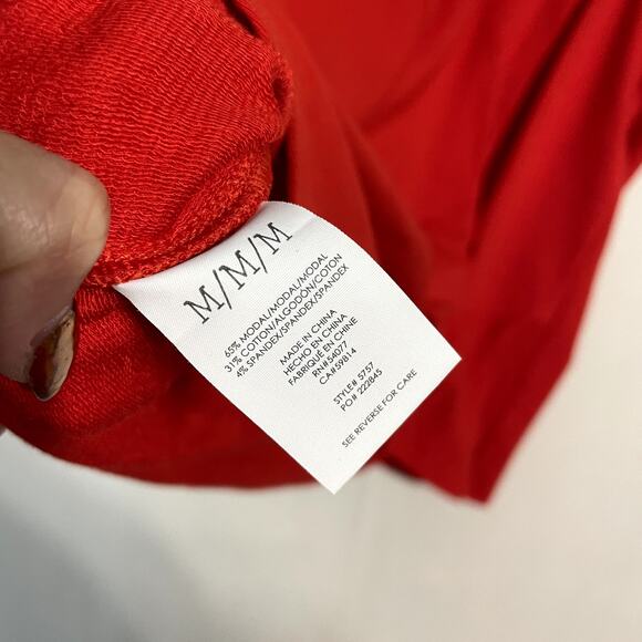 Cabi Women's Knotty Twist Tank Top Red Sleeveless Style - Size M - Picture 6 of 9